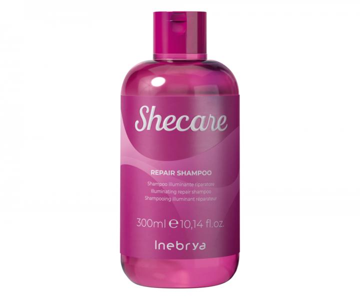 ampn pre vemi pokoden vlasy Inebrya Shecare Repair Shampoo
