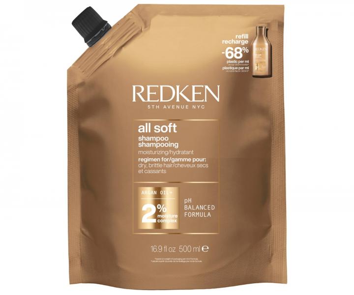 Vyivujci ampn pre such a krehk vlasy Redken All Soft