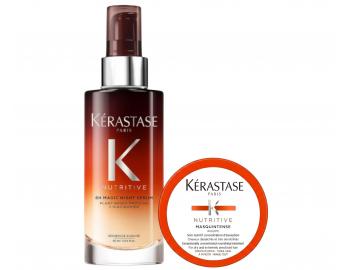 Bezoplachov� no�n� vy�ivuj�ce s�rum K�rastase Nutritive 8H Magic Night Serum - 90 ml + vy�ivuj�ca maska 75 ml zada