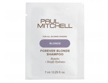 Hydrata�n� a regenera�n� �amp�n pre blond vlasy Paul Mitchell Blonde Forever Blonde Shampoo - 7 ml
