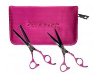 Sada kadernckych nonc 5,75" a efilanch nonc 6,35" Olivia Garden SilkCut ThinkPink Edition 20