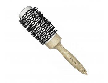 Okrhla kefa z organickho materilu s nylonovmi tetinami Hairway Organica - krmov, 44 mm