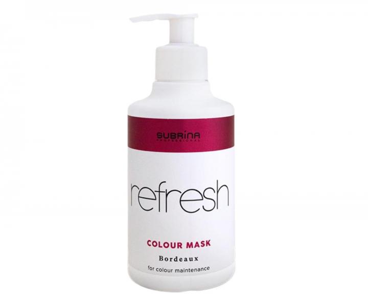 Vy�ivuj�ca farbiaca maska Subrina Professional Refresh Colour Mask Bordeaux - bord�, 250 ml