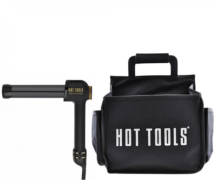 Kulma na vlasy Hot Tools  Black Gold Curl Bar - 32 mm + ta�ka Hot Tools Appliance Caddy zadarmo