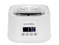 Ohrieva� depila�n�ho vosku s �lo�n�m priestorom pre �pachtle Weelko Epilspat - 500 ml, biely