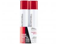 Sada spreja s tepelnou ochranou Paul Mitchell Flexible Style Hot Off The Press - 200 ml - 1+1 zadarmo