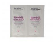 ampn a kondicionr pre blond vlasy Goldwell Blondes & Highlights - 2x10 ml