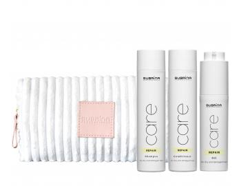 Darekov sada pre such a pokoden vlasy Subrina Professional Care Repair Set + kozmetick tatika zadarmo