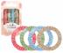 Ozdobn� sat�nov� gumi�ky Invisibobble Beauties - 4 ks - pastelov� zelen�, ru�ov�, modr�, b�ov�