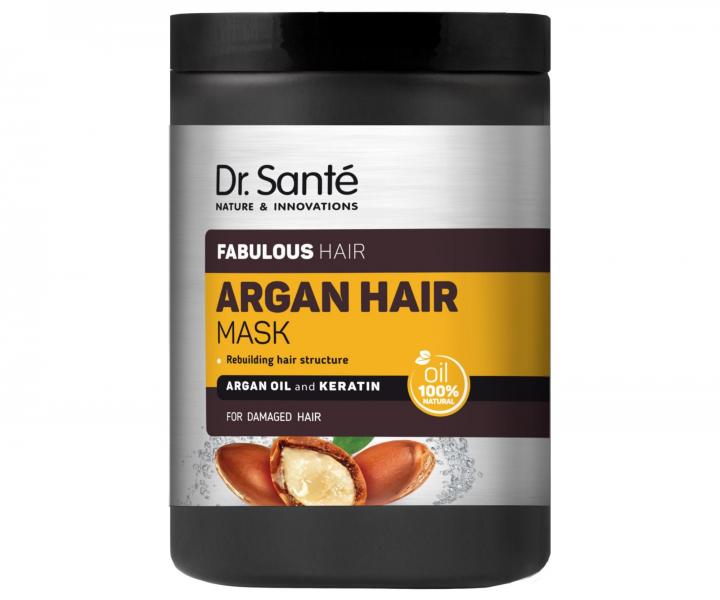 Maska pre posilnenie slabch vlasov Dr. Sant Argan - 1000 ml