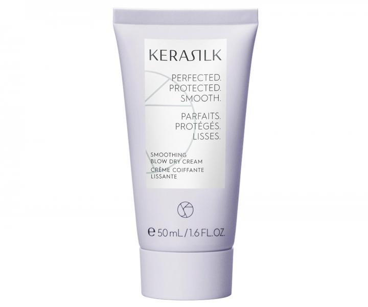 Vyhladzujci krm na fnovanie vlasov Kerasilk Smoothing Blow Dry Cream - 50 ml