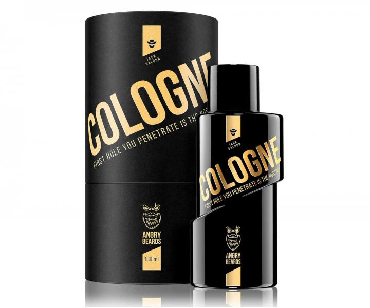 Kolnska voda Angry Beards Cologne Jack Saloon - 100 ml