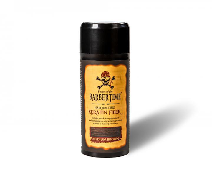 Pder na zakrytie redncich vlasov Pirates of the Barbertime Hair Building Keratin Fiber - 21 g