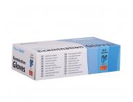 Jednorazov� nitrilov� rukavice Batist Flower Smart L - 100 ks, modr�