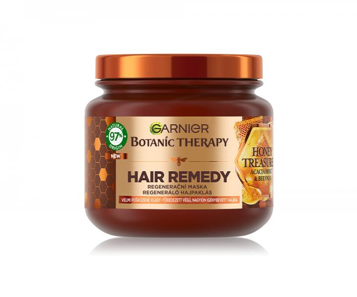 Maska pre vemi pokoden vlasy Garnier Botanic Therapy Hair Remedy Honey Treasures - 340 ml