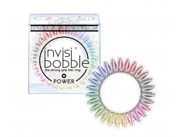 Špirálová gumička do vlasov Invisibobble Power Magic Rainbow - dúhová, 3 ks