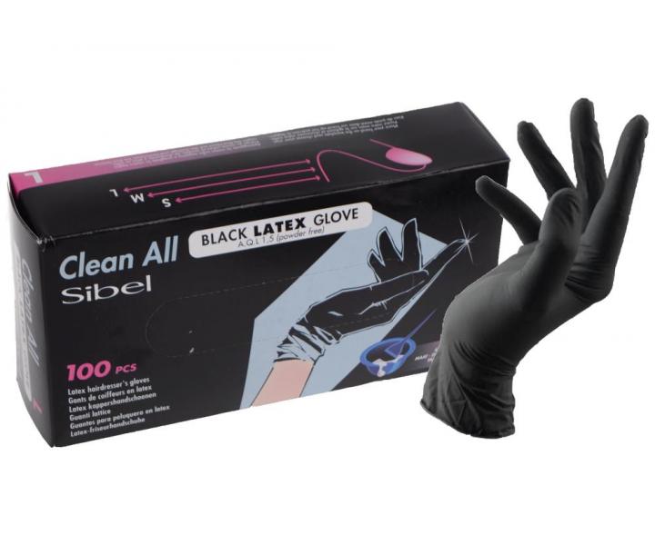 Latexové rukavice pre kaderníkov Sibel Clean All 100 ks - L