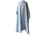Pltenka na strihanie Sibel Barburys Stripes Barbering Cape - pruhovan