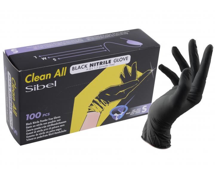 Nitrilov rukavice pre kadernkov Sibel Clean All 100 ks - S
