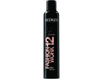 Viacelov sprej na vlasy pre dodanie textry Redken Fashion Work 12 - 400 ml