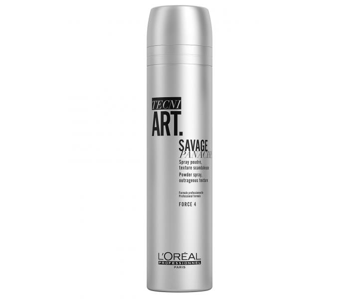 Texturiza�n� p�drov� sprej pre objem vlasov Lor�al Tecni. Art Savage Panache - 250 ml
