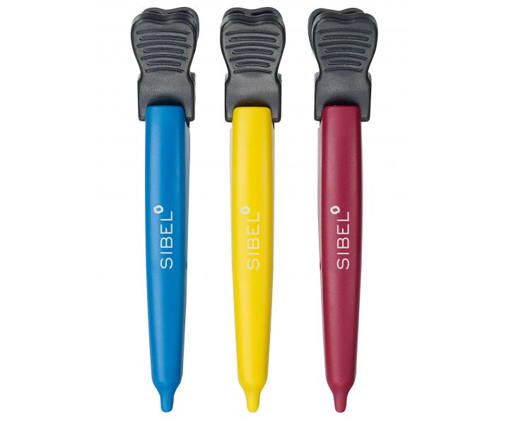 Klipsy do vlasov Sibel Dolpin - 11 cm, 3 ks