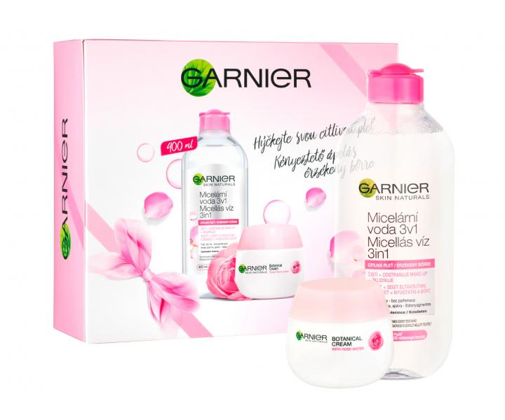 Dar�ekov� sada pre citliv� a such� ple� Garnier Skin Naturals