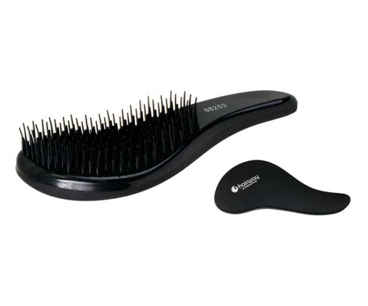 Kefa na vlasy Hairway DeTangle - ierna
