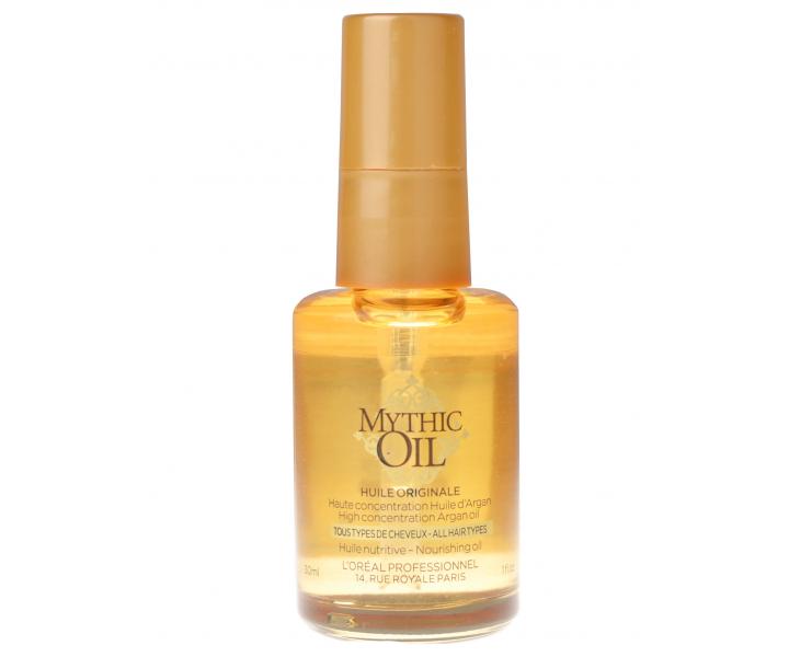 Vy�ivuj�ci olej pre v�etky typy vlasov Lor�al Mythic Oil - 30 ml