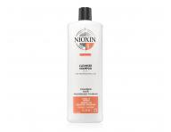 �amp�n pre silne redn�ce farben� vlasy Nioxin System 4 Cleanser Shampoo - 1000 ml