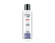 �amp�n pre mierne redn�ce chemicky o�etren� vlasy Nioxin System 5 Cleanser Shampoo - 300 ml