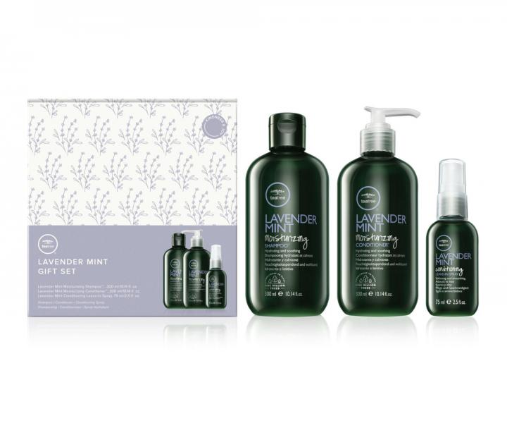 Darekov sada pre such vlasy Paul Mitchell Lavender Mint Trio Gift Set