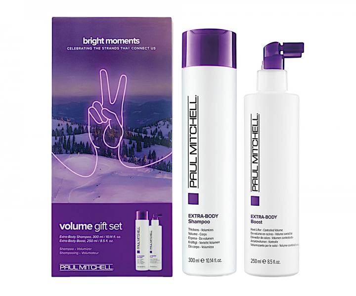 Darekov sada pre objem vlasov Paul Mitchell Extra-Body Volume Duo Bright Moments