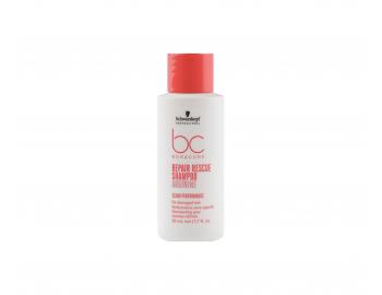Šampón pre poškodené vlasy Schwarzkopf Professional BC Bonacure Repair Rescue Shampoo - 50 ml