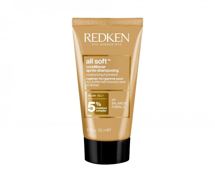 Vyivujci ampn pre such a krehk vlasy Redken All Soft - 300 ml + nhradn npl 500 ml + kondicionr 50 ml zadarmo