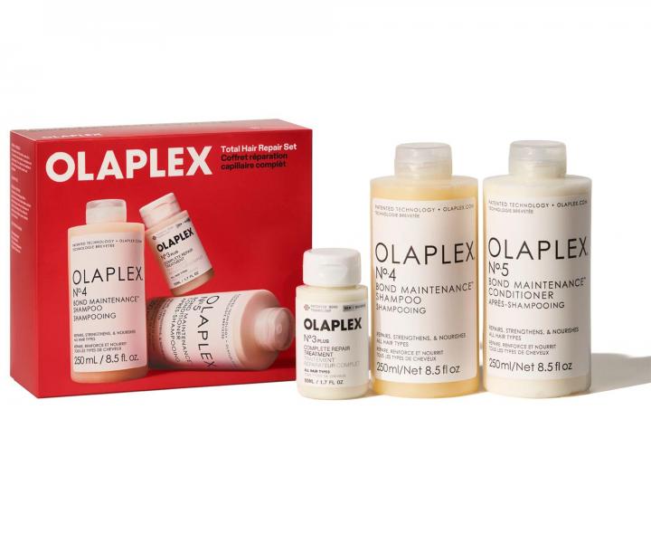 Dar�ekov� sada na regener�ciu a posilnenie po�koden�ch vlasov Olaplex Total Hair Repair Set