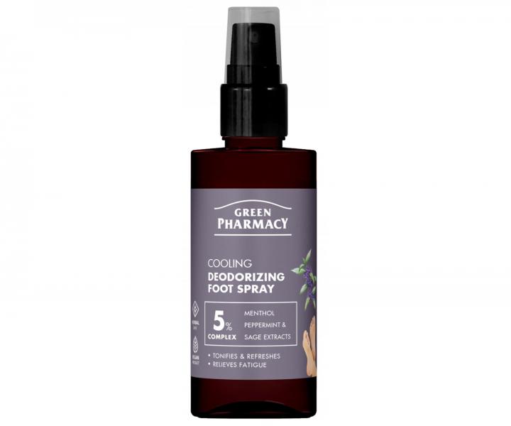 Chladiaci deodorant na chodidl Green Pharmacy Cooling Deodorizing Foot Spray - 150 ml