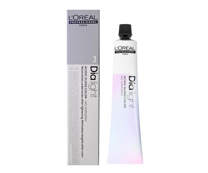 Preliv na vlasy Loral Dialight 50 ml - odtie 3 tmavo hned