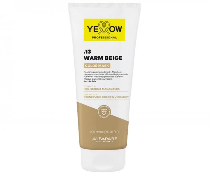 Vy�ivuj�ca maska s farebn�m pigmentom Yellow Professional Color Mask .13 Warm Beige - tepl� b�ov�, 200 ml