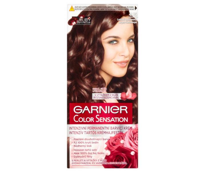 Permanentn farba Garnier Color Sensation 4.15 adovo gatanov