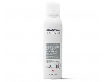 Flexibiln lak na vlasy so strednou fixciou Goldwell Compressed Working Hairspray - 150 ml