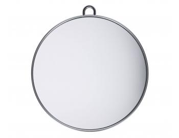Kruhové zrkadlo Mila Technic - 28 cm, strieborné