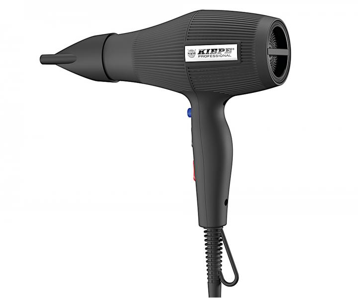 Profesionlny barber fn na vlasy Kiepe Pro Thoor Barber Hair Dryer - 2200 W, ierny