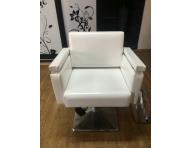 Kadern�cke kreslo Fox Manhattan - biele podr��ky, baz�r