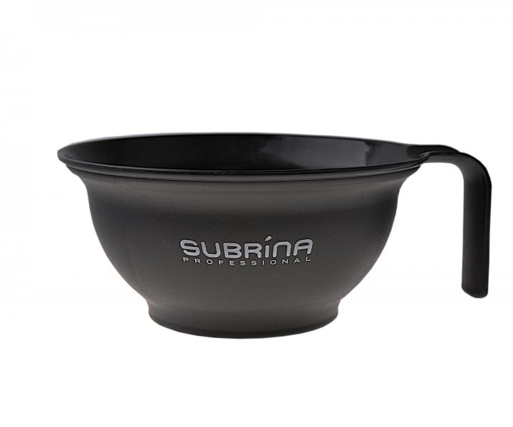 Plastov miska na farbu Subrina Professional - ierna