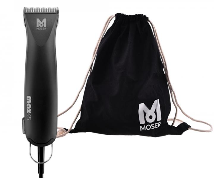 Strihac� stroj�ek na srs� Moser Max 45 1245-0070 + univerz�lny l�tkov� vak Moser zadarmo