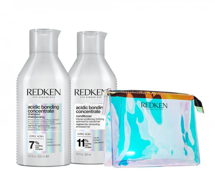 Sada pre pokoden vlasy Redken Acidic Bonding Concentrate - ampn + starostlivos + tatika zadarmo