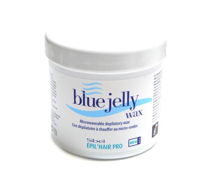 Depilan vosk do mikrovlnnej rry Sibel Blue jelly - 400 ml