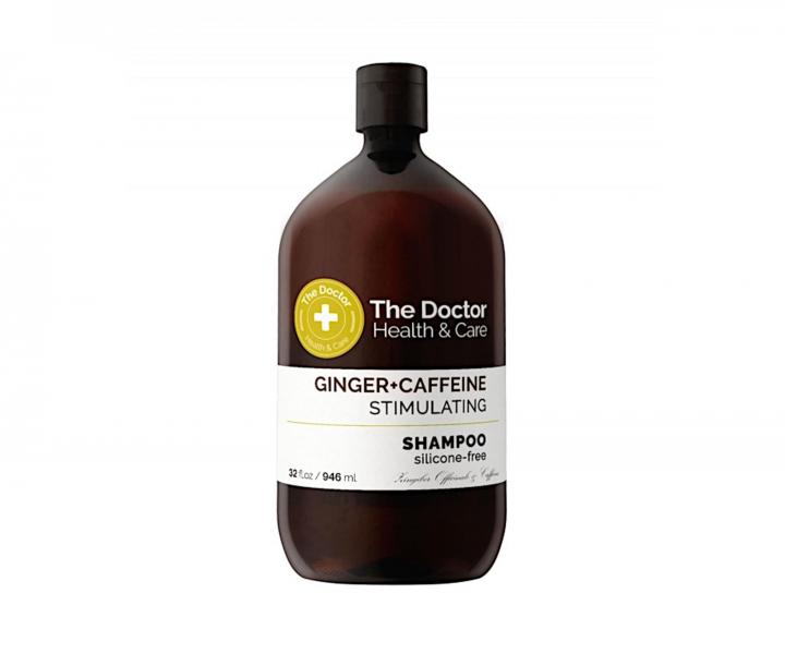Stimulujci ampn pre hustotu vlasov The Doctor Ginger+Caffeine - 946 ml