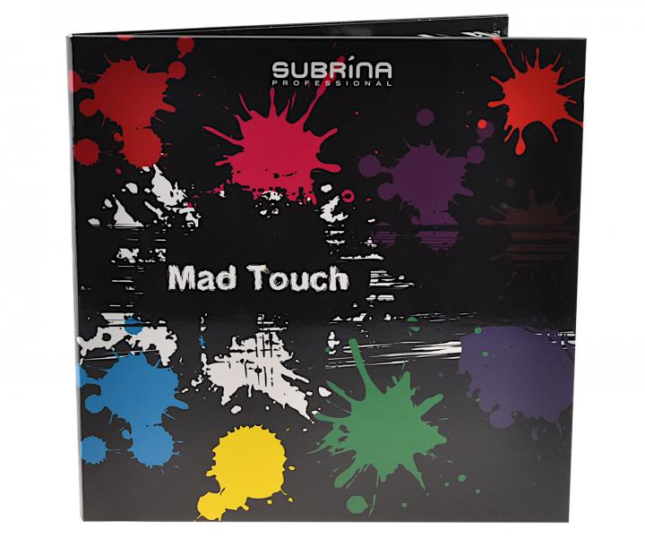 Vlasový vzorkovník gélových farieb na vlasy s priamymi pigmentmi Subrina Professional Mad Touch